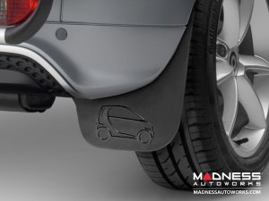 smart fortwo Mudflaps - 451 model - Rear - Genuine smart 